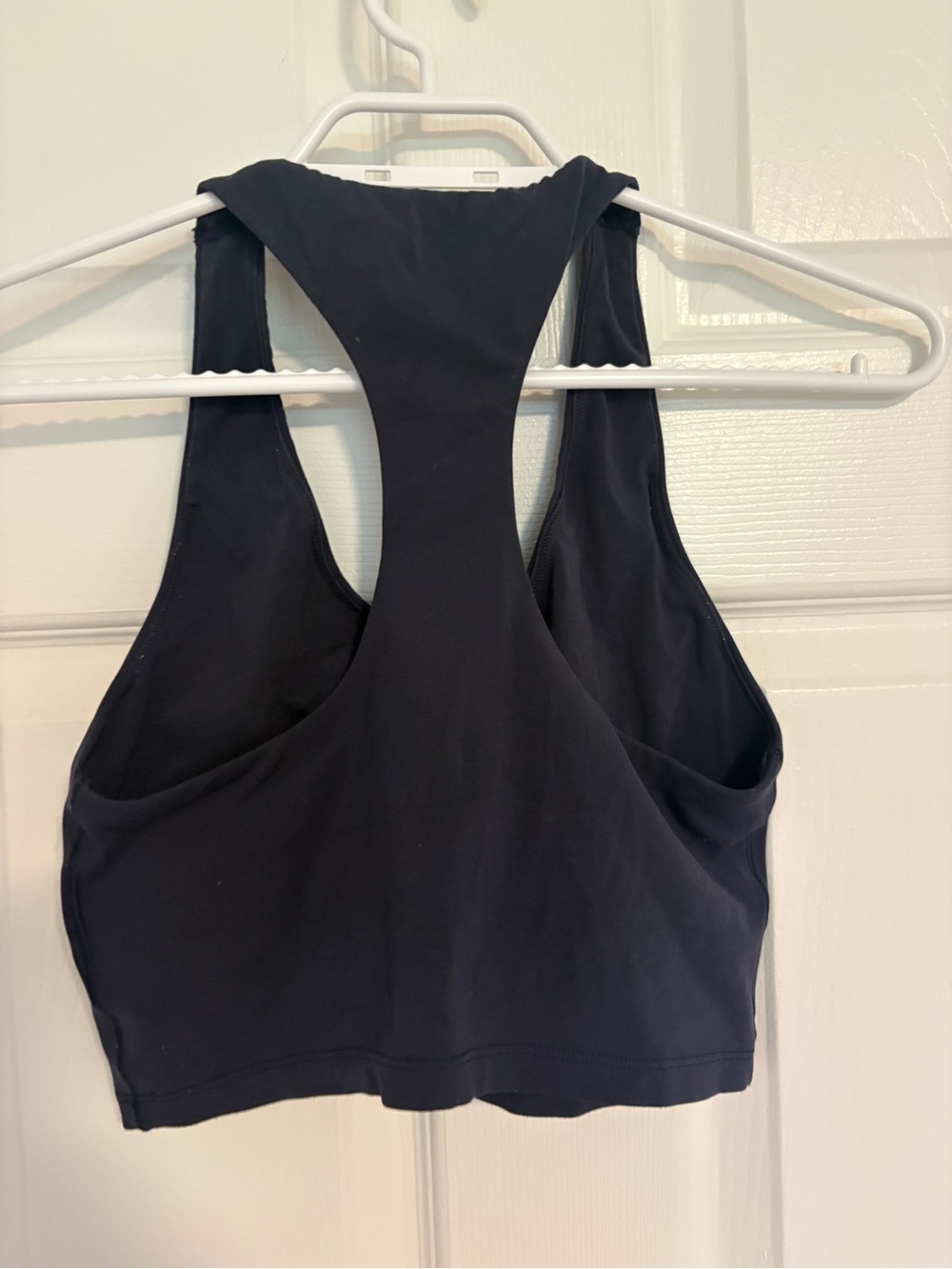 aerie Black Racerback Sports Bra - Picture 2 of 5